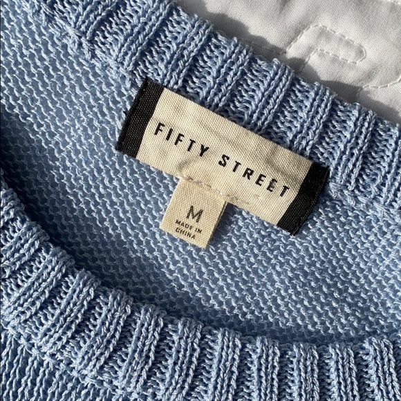 Fifty Street distressed flower sweater - Picture 2 of 3